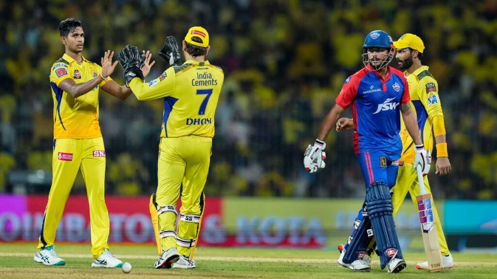 CSK vs DC Head-to-Head Record