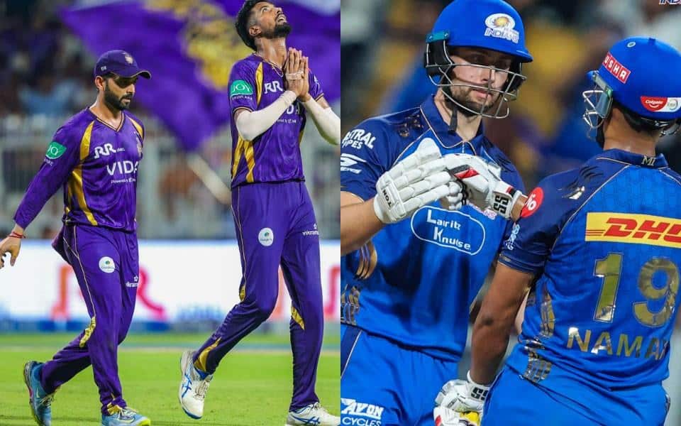 KKR vs MI Match 65 